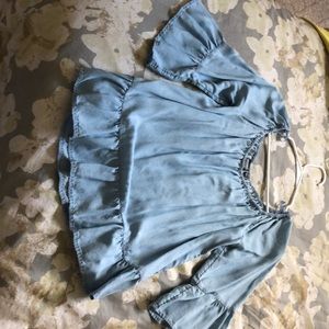 3/4 length sleeve blouse